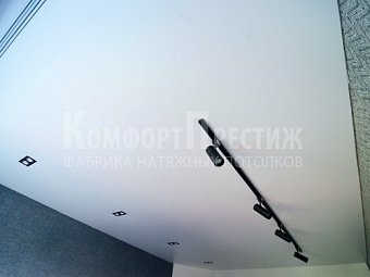 Классические матовые натяжные потолки 2